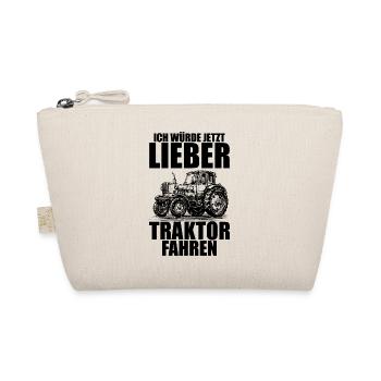 Landwirt Bauer Farmer - Bio-Täschchen - Natur - Vorne