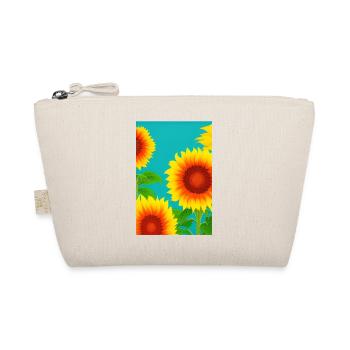 Sonnenblumen - Bio-Täschchen - Natur - Vorne