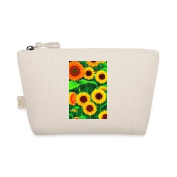 Sonnenblumen - Bio-Täschchen - Natur - Vorne