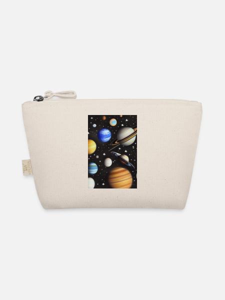 Weltall und Planeten - Bio-Täschchen - Natur