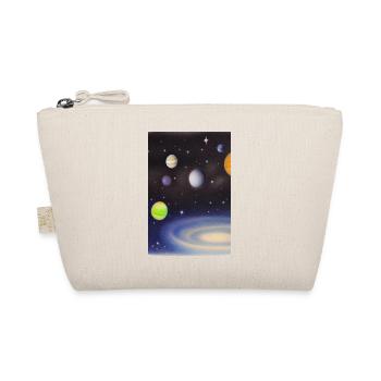Weltall und Planeten - Bio-Täschchen - Natur - Vorne