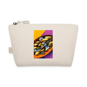 Muscheln - Bio-Täschchen - Natur - Vorne
