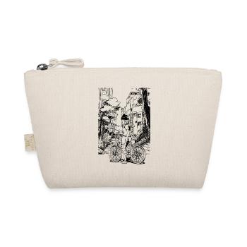 Look City pour les fans de VTT : T-shirt motard cool - Trousse biologique - nature - Devant