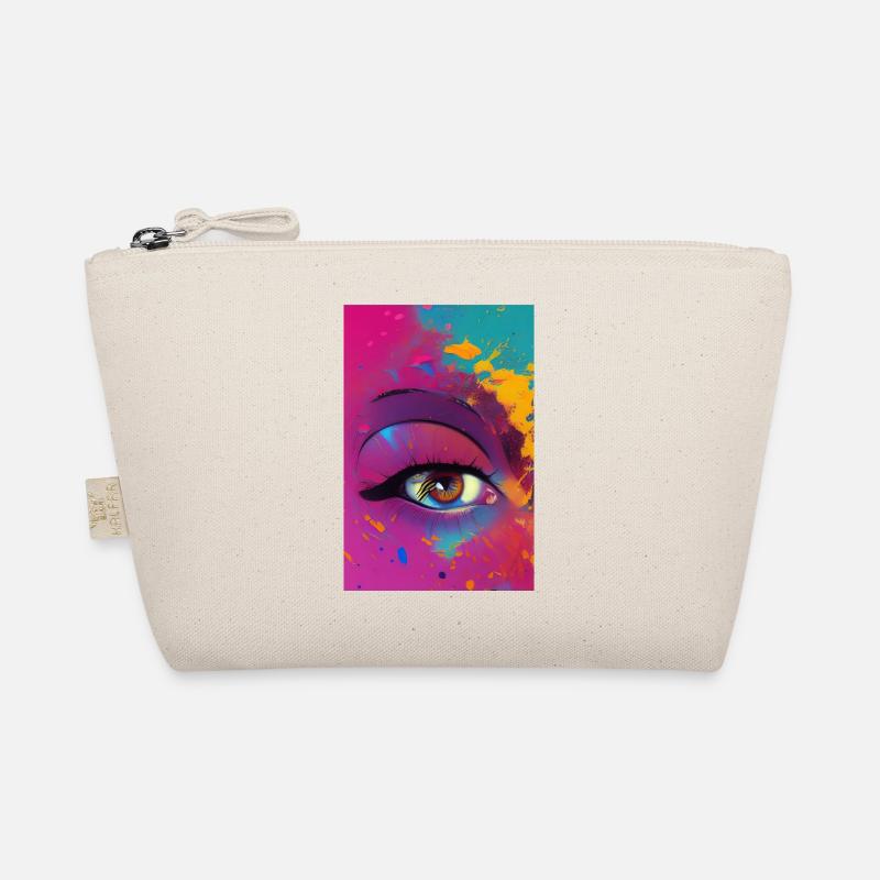 Abstract art Organic Pouch