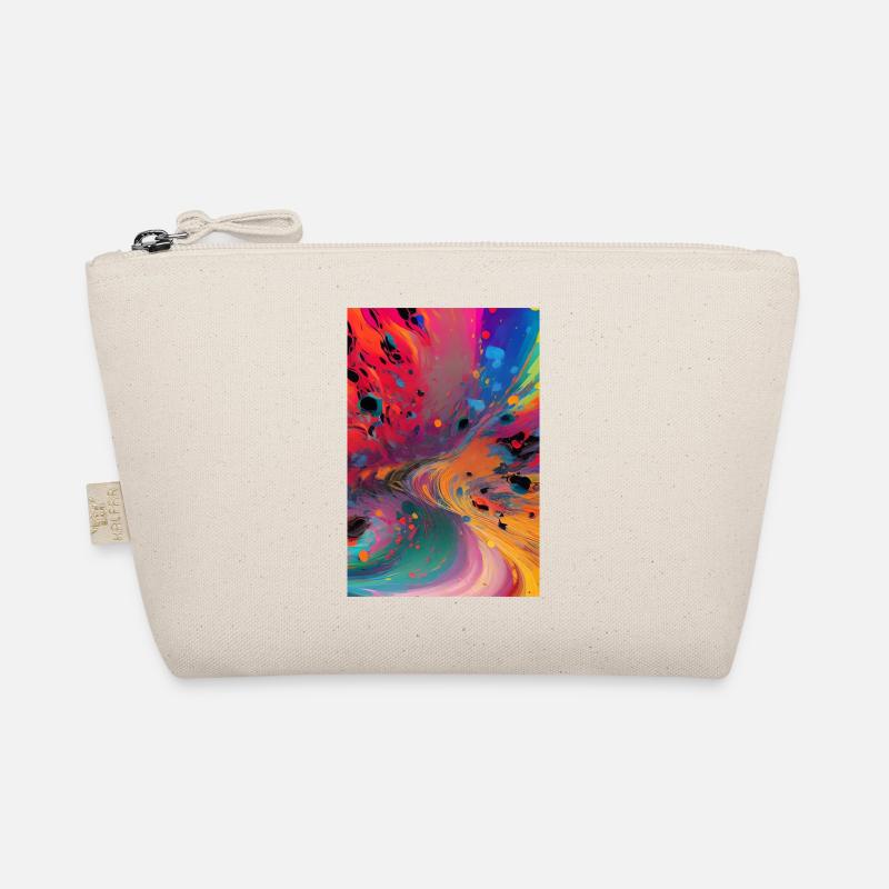 Abstrakte Kunst Bio-Täschchen