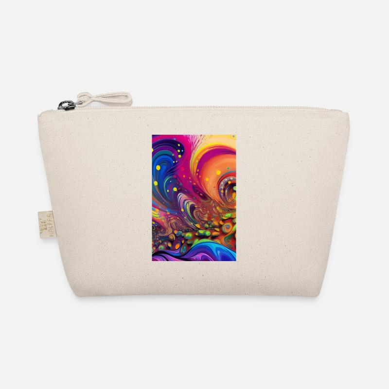 Abstract art Organic Pouch