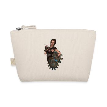 The Lady of Steampunk - Organic Pouch - nature - Front