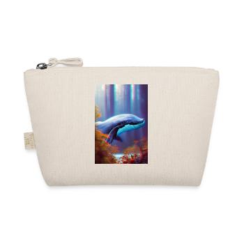 Whale in the Forest Surrealism - Organic Pouch - nature - Front