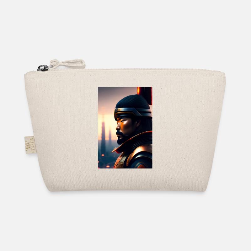 Futuristic Samurai - Organic Pouch - nature