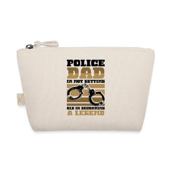 Polizei Polizist Polizeibeamte - Bio-Täschchen - Natur - Vorne