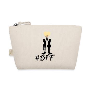 BFF best friends forever - Organic Pouch - nature - Front