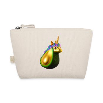 Happy Unicorn Avocado - Organic Pouch - nature - Front