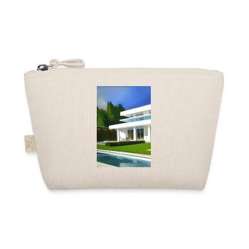 Villa blanche avec piscine - Trousse biologique - nature - Devant