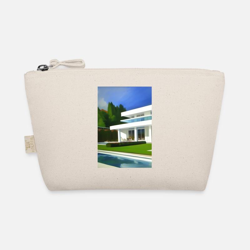 Villa blanche avec piscine Trousse biologique