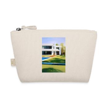 Villa blanche avec piscine - Trousse biologique - nature - Devant