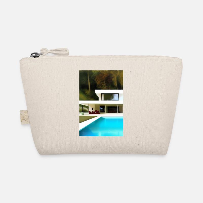 Villa blanche avec piscine Trousse biologique