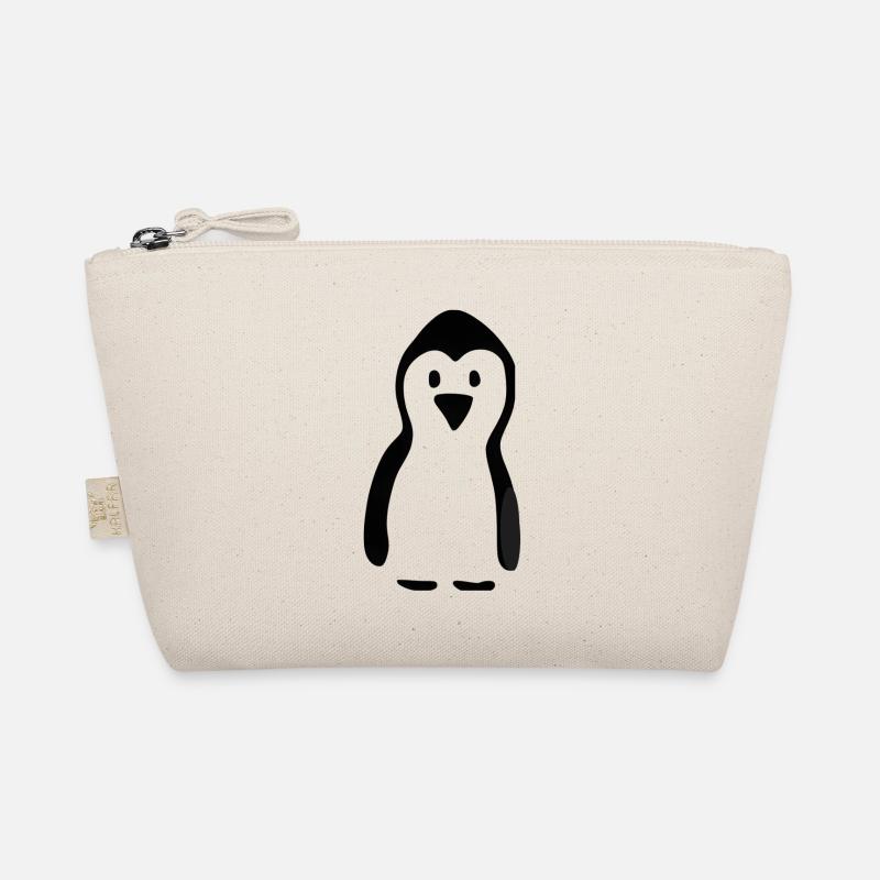 Pingouin simplement en noir et blanc Trousse biologique