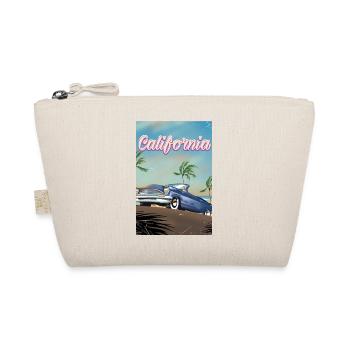 California vintage car travel poster - Organic Pouch - nature - Front
