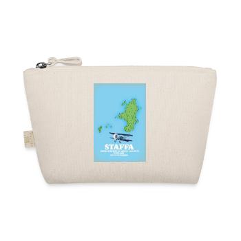 Staffa Scotland map - Organic Pouch - nature - Front