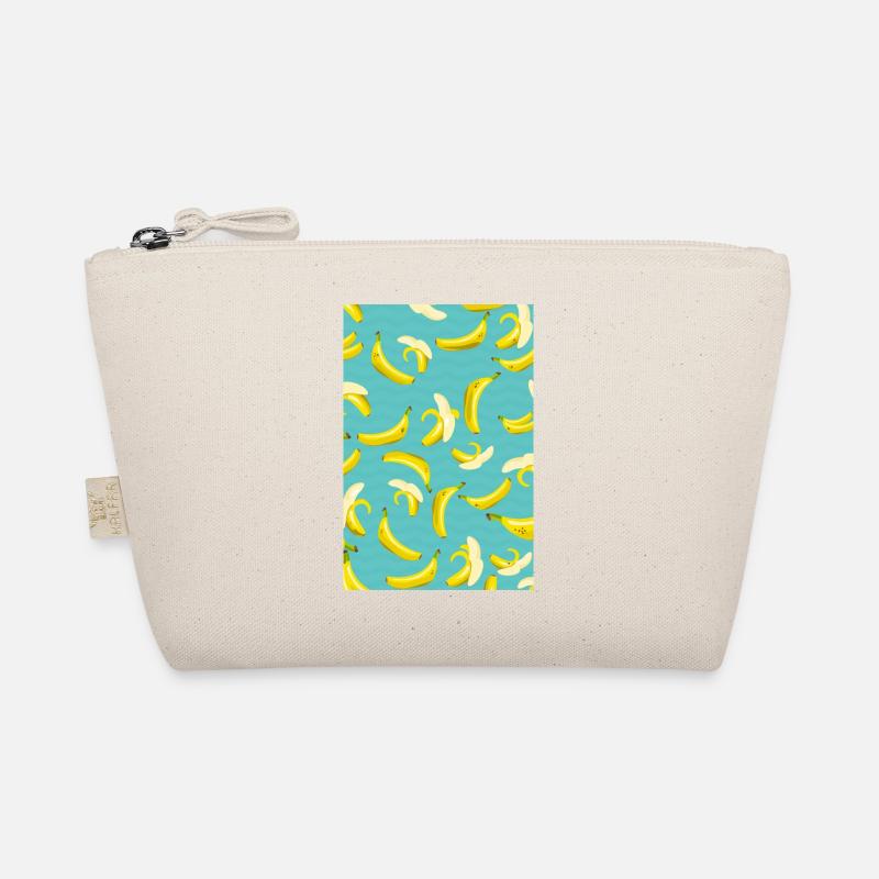 Banana pattern Organic Pouch