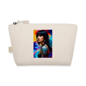 Colorful Beauty 5 - Organic Pouch - nature - Front