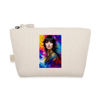 Colorful Beauty 2 - Organic Pouch - nature - Front