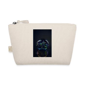 Bubbles in a bubble rainbow 1 - Organic Pouch - nature - Front