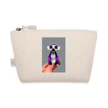Lemur monkey - Organic Pouch - nature - Front