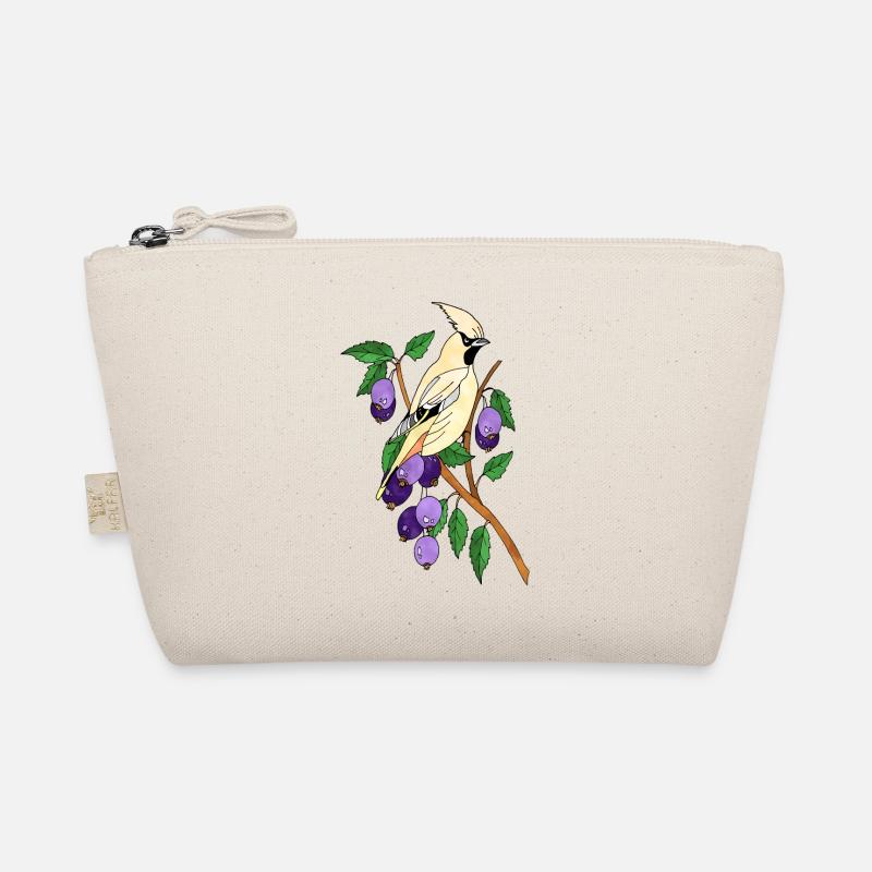 Bunter Vogel Bio-Täschchen