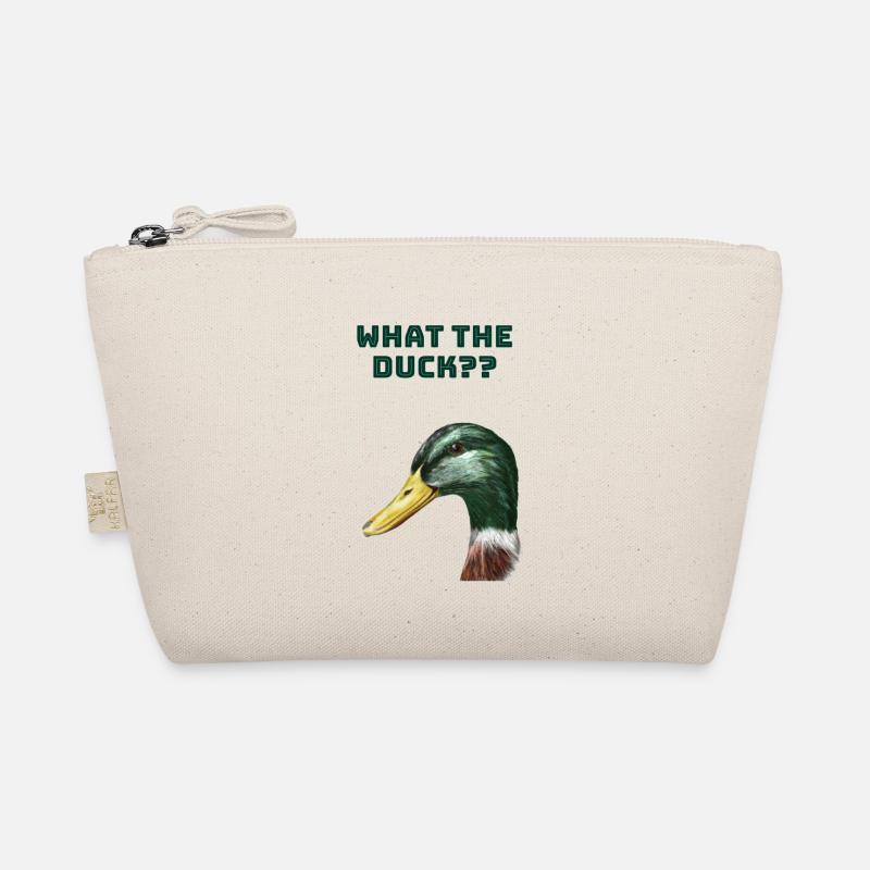 What the duck?? - Bio-Täschchen - Natur