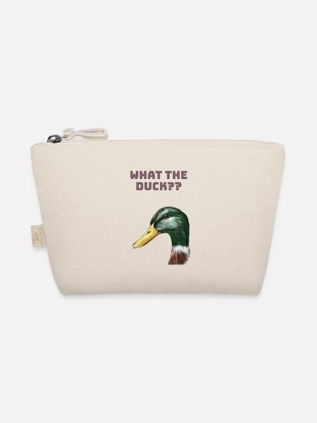 What the duck? - Bio-Täschchen - Natur