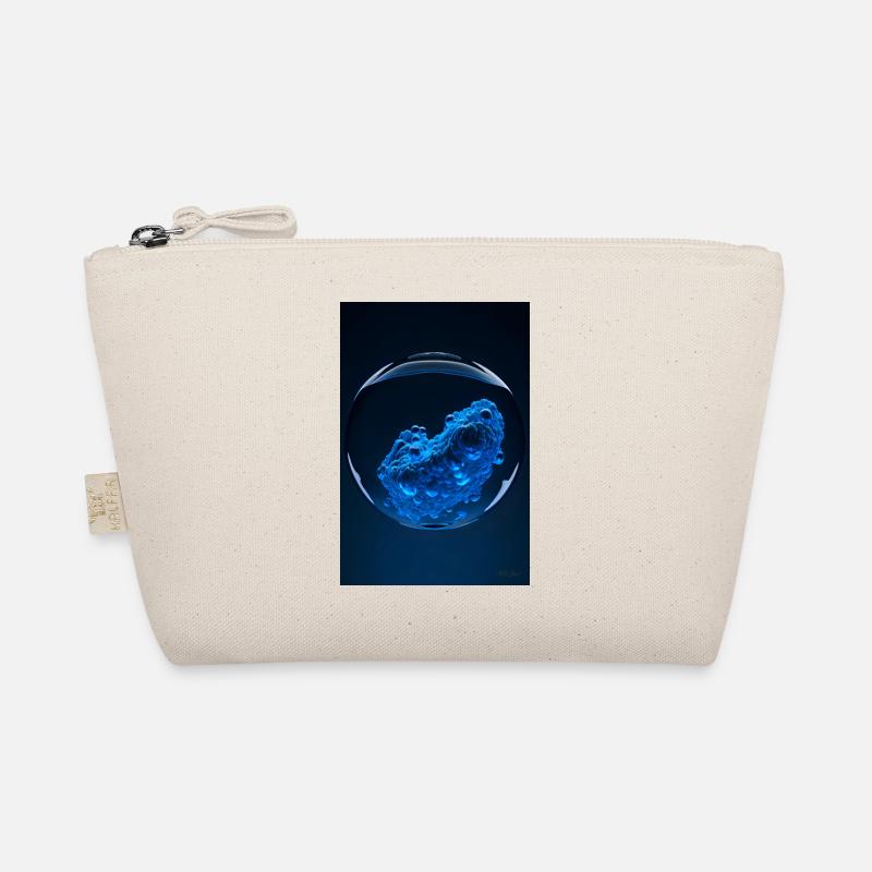 Clouds in a bubble blue 1 Organic Pouch