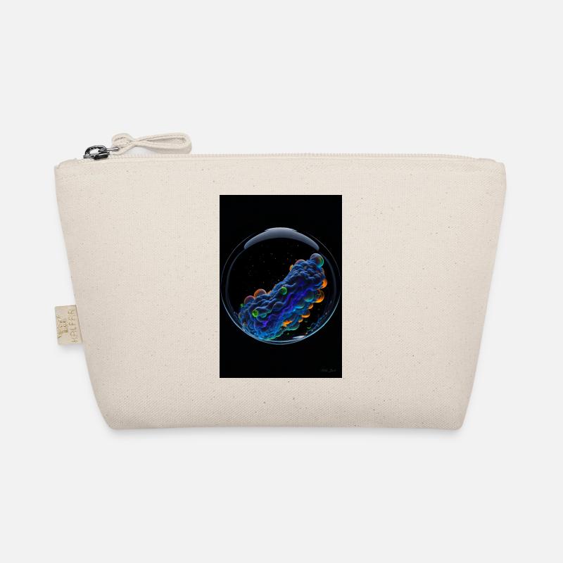 Clouds in a bubble neon 1 - Organic Pouch - nature