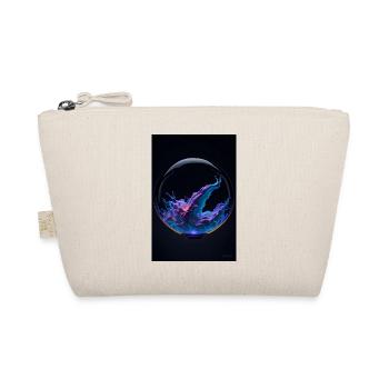 Nuages dans une bulle néon 3 - Trousse biologique - nature - Devant