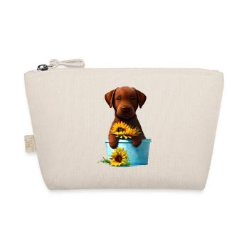 Puppy Labrador Retriever Labrador owner - Organic Pouch - nature - Front