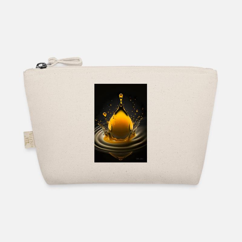 Drops yellow 4 - Organic Pouch - nature
