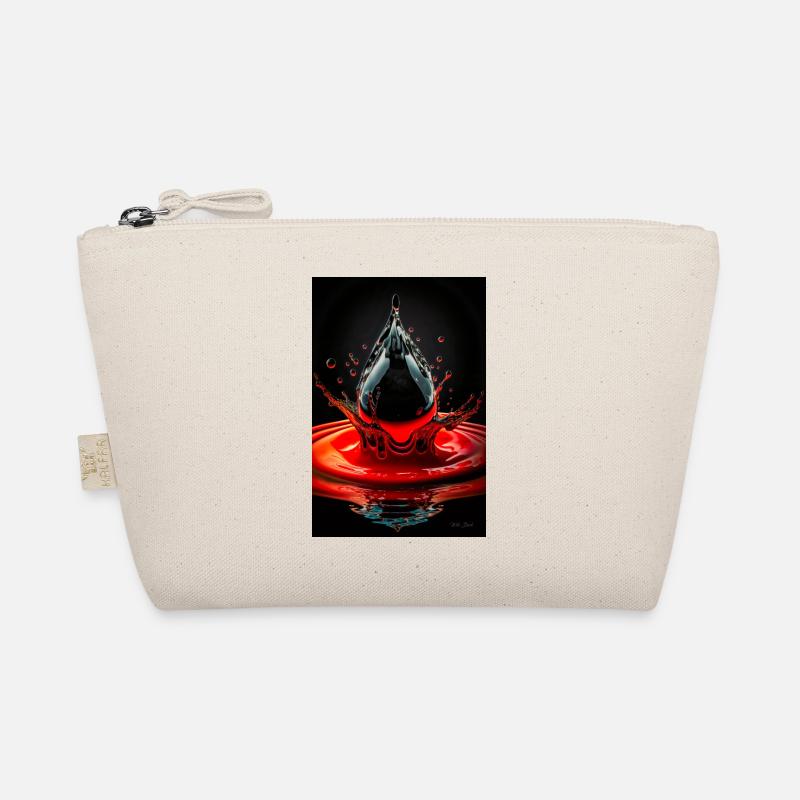 Drops red 4 - Organic Pouch - nature