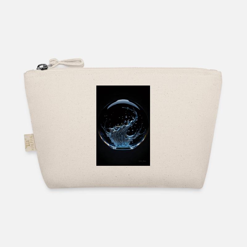 Kaos in a bubble chrome 3 - Organic Pouch - nature
