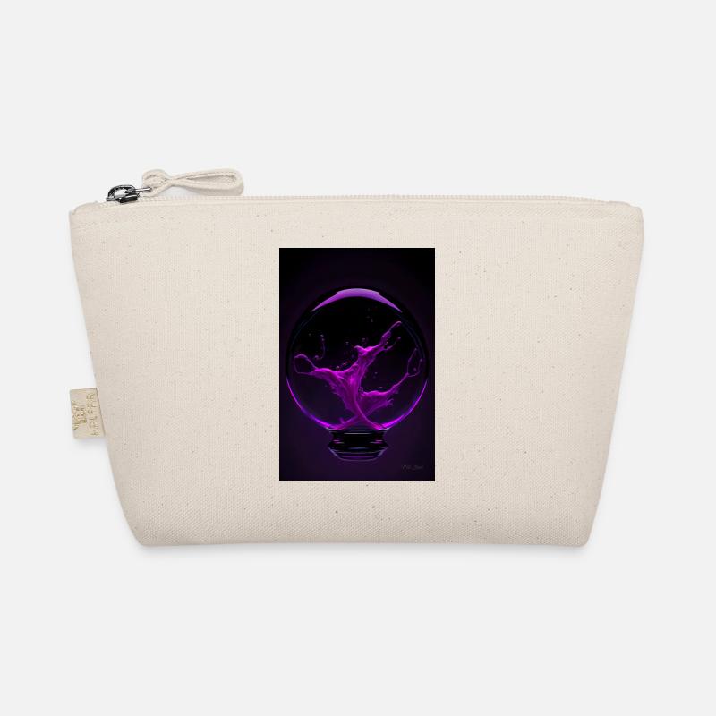 Kaos in einer Blase magenta 1 Bio-Täschchen