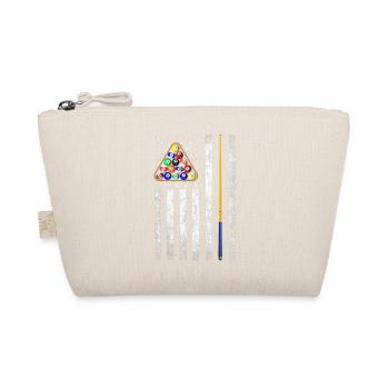 Drapeau américain Billiard Vintage - Trousse biologique - nature - Devant