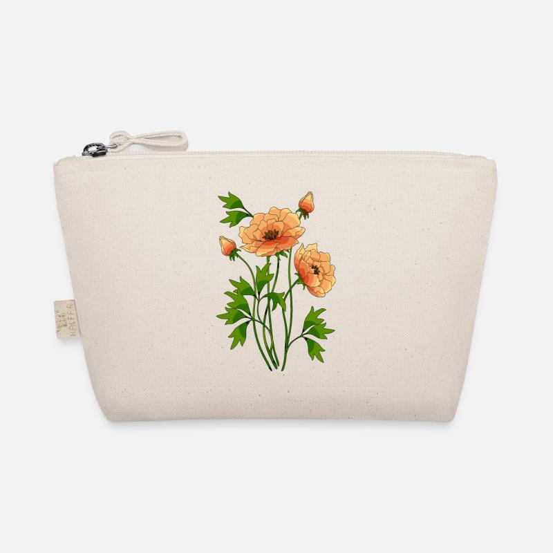 Blumen - Bio-Täschchen - Natur