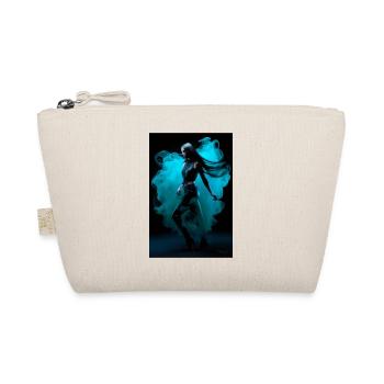 Cyan Beauty 2 - Organic Pouch - nature - Front