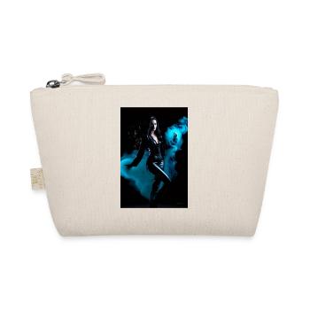 Cyan Beauty 1 - Organic Pouch - nature - Front