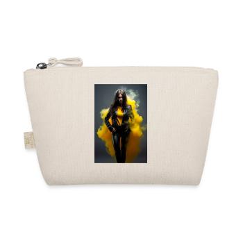 Yellow Beauty 2 - Organic Pouch - nature - Front