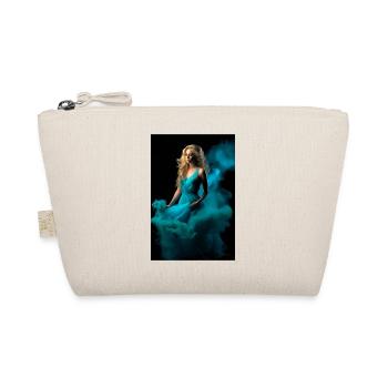 Cyan Beauty 3 - Organic Pouch - nature - Front