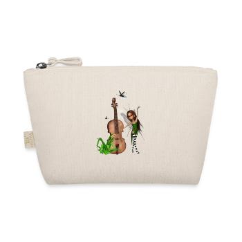 Wonder of the violin - Organic Pouch - nature - Front