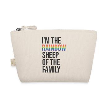 I ́m the Rainbow Sheep in the Family - Organic Pouch - nature - Front