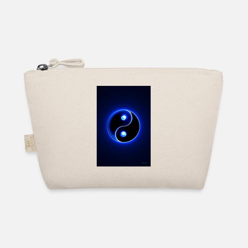 Yin Yang blue 2 Organic Pouch