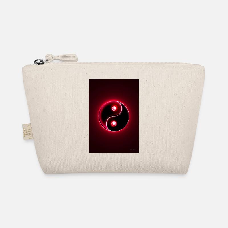Yin Yang red 2 Organic Pouch