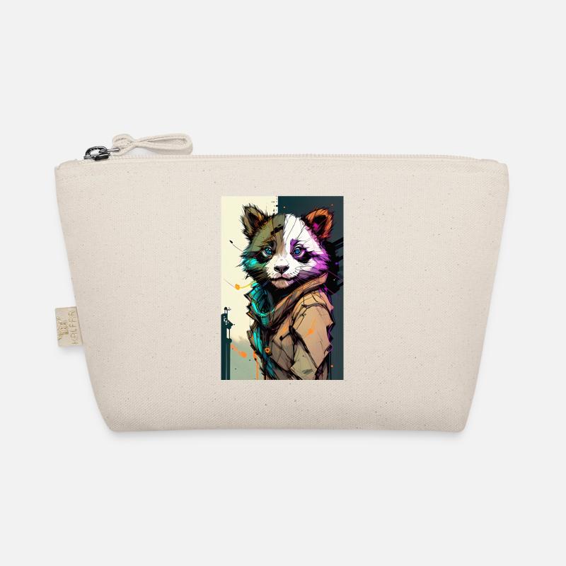 Inkpunk Panda 2 Bio-Täschchen